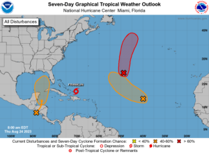 With Passing of Tropical Storm Franklin, Heat Advisories Return For USVI and Puerto Rico