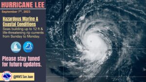 Hurricane Lee Becomes Category 4 Storm, But Will Miss USVI and Puerto Rico