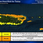 Hurricane Lee slows down; Heat Advisories in effect for St. Croix and Puerto Rico