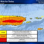 Rain and Marine Forecast As Hurricane Lee Passes to the North of USVI and Puerto Rico