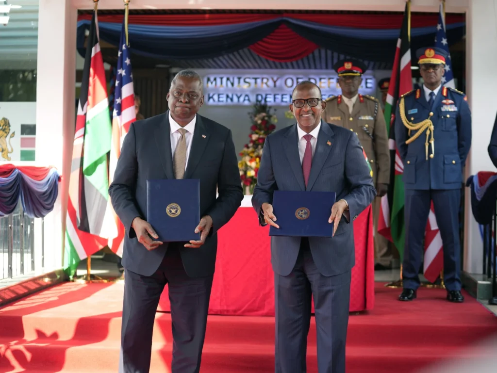 US and Kenya sign defense agreement ahead of planned Haiti deployment