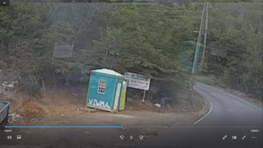 Police release surveillance video of suspect in Bolongo garbage bin site murder