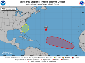 Tropical Wave Could Become A Tropical Depression By Week's End