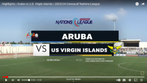 Aruba bests U.S. Virgin Islands in CONCACAF Nations League soccer play