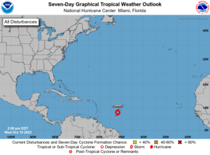 Tropical Storm Has 80 Percent Chance To Reach Caribbean; Flooding As Early As Friday