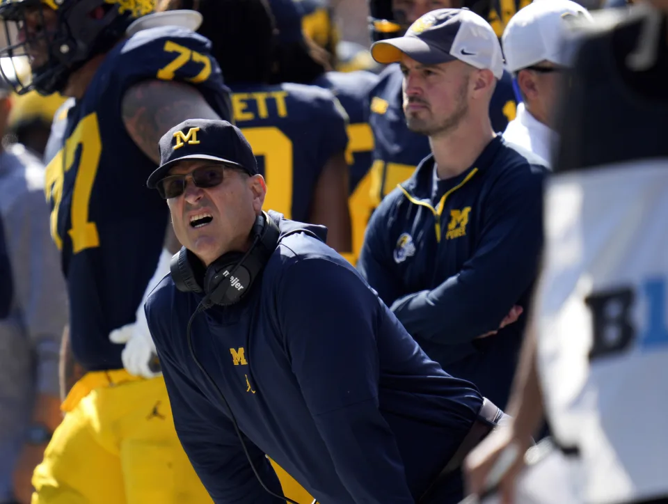 Ex-college football staffer shared docs with Michigan, showing a Big Ten team had Wolverines' signs