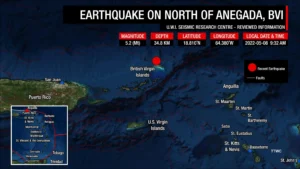 No Tsunami Threat Despite 5.2 Magnitude Earthquake Near Anegada