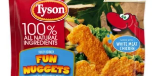 Tyson recalls nearly 30,000 pounds of its dinosaur-shaped chicken nuggets