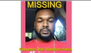 Help Cops Find Missing Person Kassahun Diop Stapleton-Harris on St. Thomas