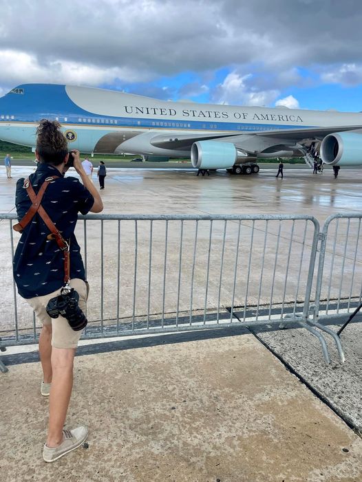 Biden and family arrive on St. Croix for relaxing winter holiday