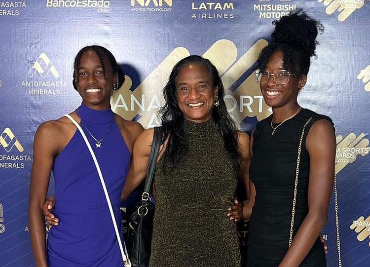 Track Standout Michelle Smith Attends Swanky Sports Awards Gala In Miami