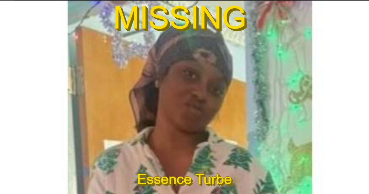 Help Police Find Missing Minor Essence Turbe On St. Thomas