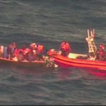 48 Haitian migrants have been detained on an uninhabited island west of Puerto Rico