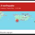 3.9 Magnitude Earthquake strikes Puerto Rico near Guánica