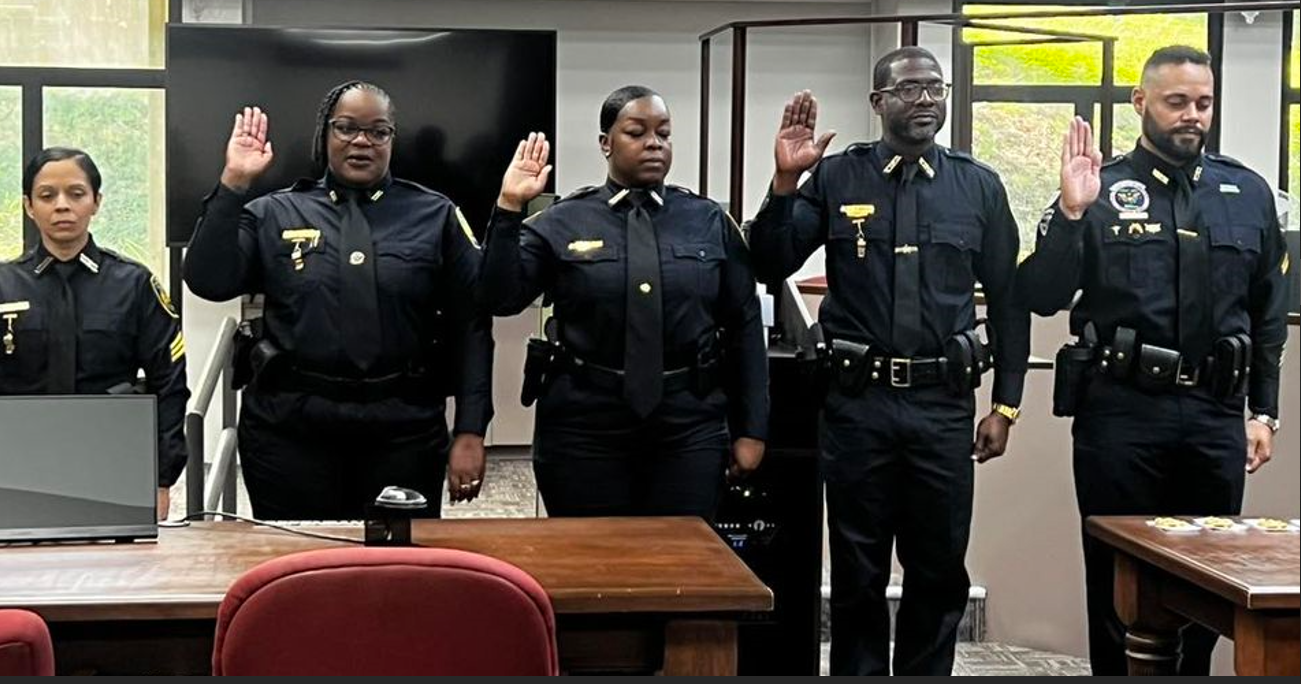 New Police Sergeants Sworn In This Week