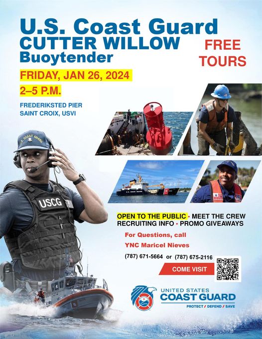 Come See Coast Guard Cutter at the F'sted Pier