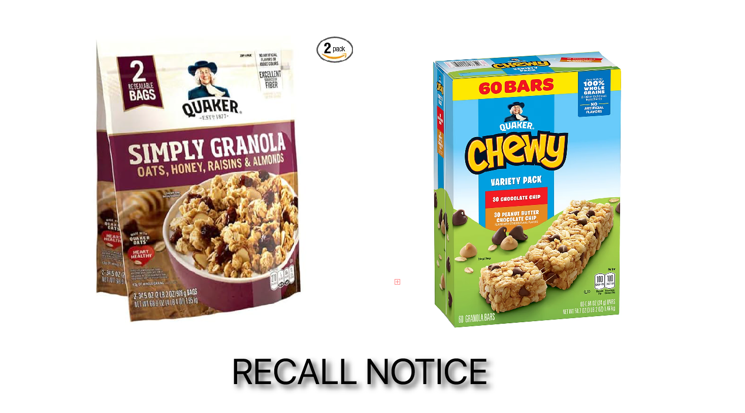 Quaker Oats Advises Consumers of Expanded Products Recalled Virgin