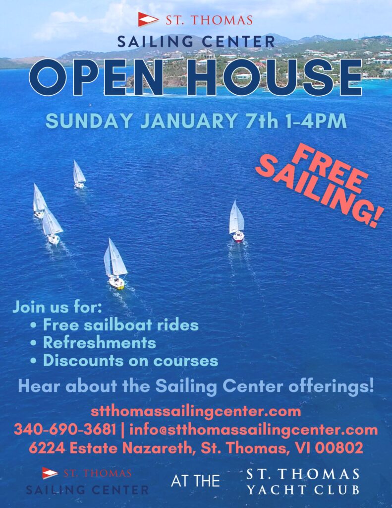 Free Sailboat Rides On St. Thomas Sunday!