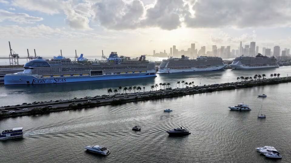 World's largest cruise ship sets sail, raising concerns about methane emissions