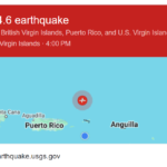 Cluster of 17 Minor Earthquakes Strikes St. Thomas, St. John Today