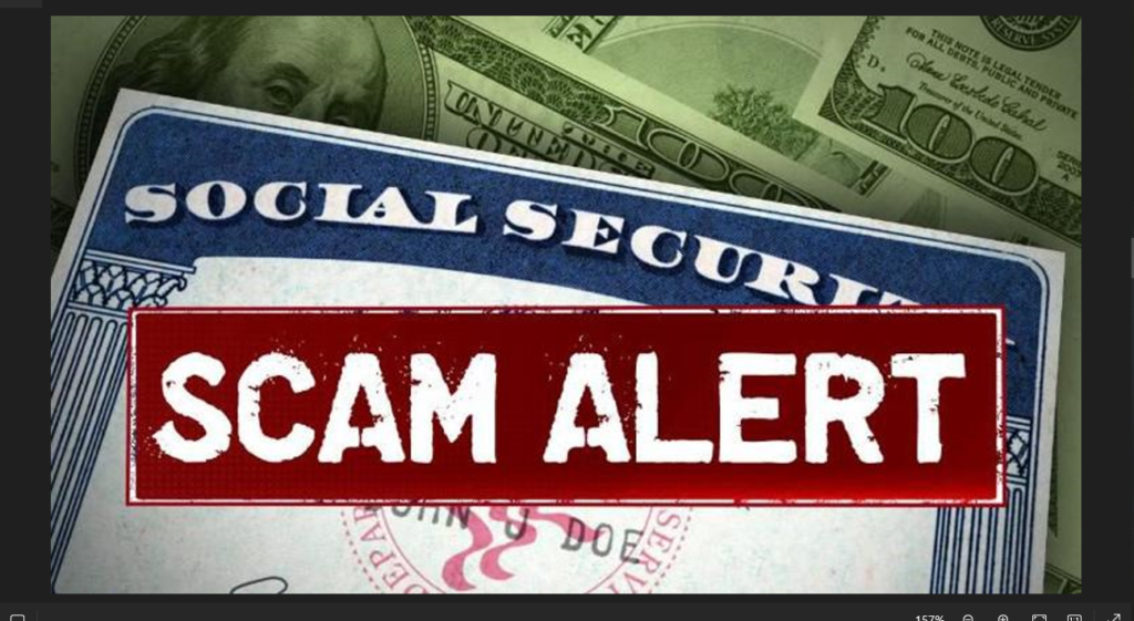 How To Spot A Scam, The Social Security Column