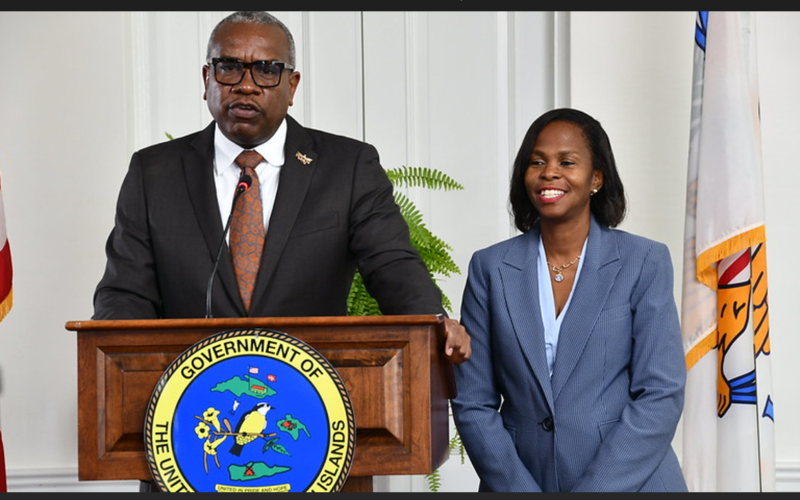 Bryan Says Increase in Federal Cost Share Rate Will Be A Boon To USVI Economy