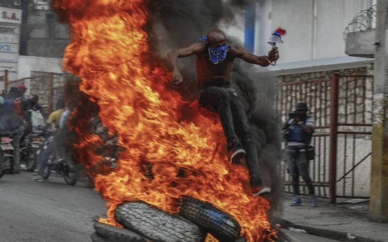 Protests erupt across Haiti as demonstrators demand that the prime minister resign