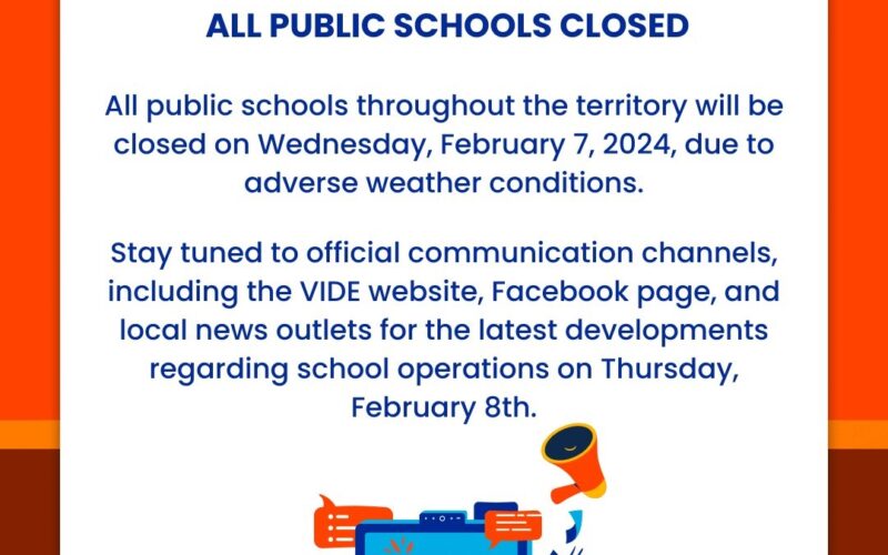 All Public Schools Closed Due To Heavy Rains