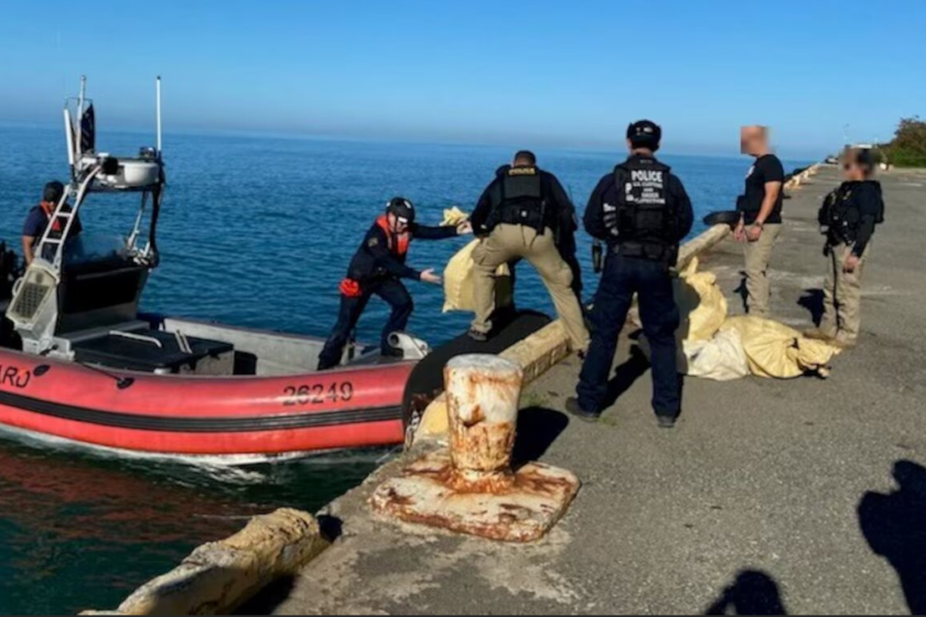 Coast Guard seizes $4.5 million in cocaine, transfers custody of 2 smugglers