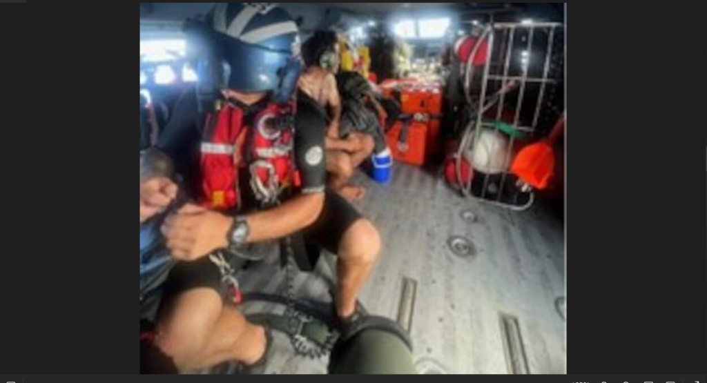 Coast Guard rescues Florida man from life raft in Caribbean Sea near Puerto Rico