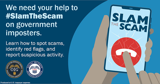 Slam the Scam: How To Spot Government Imposters