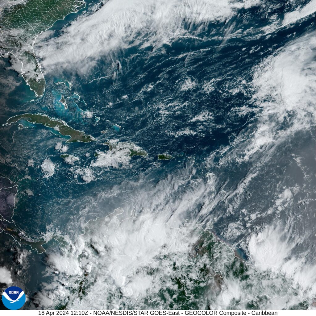 Barbados Weather Service spots nascent hurricane season's first tropical wave