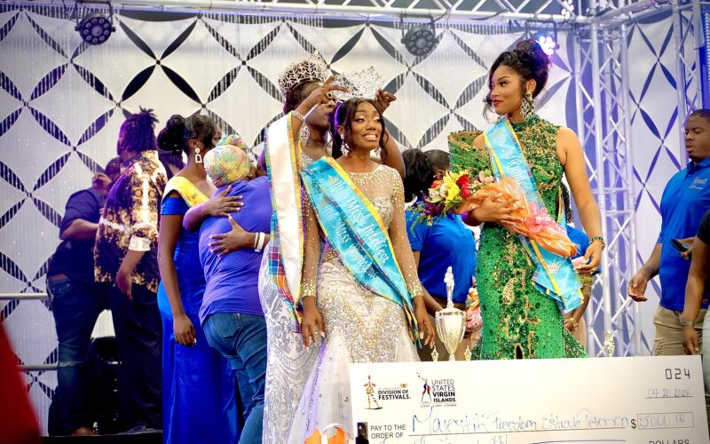 Carnival queen crowned on St. Thomas