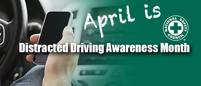 April is Safe Driving Awareness Month