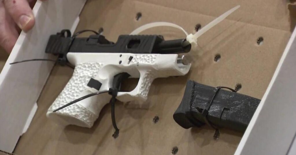 Man slapped with a slew of gun charges after ghost gun found in traffic stop