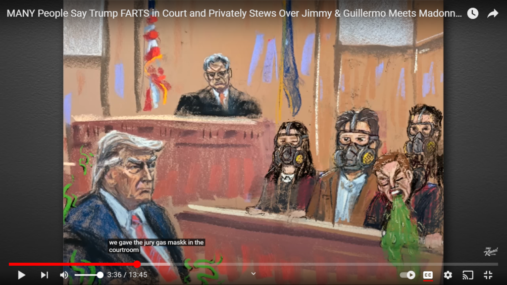 ODOR IN THE COURT: Fart puns explode on Jimmy Kimmel after rumor Trump farted