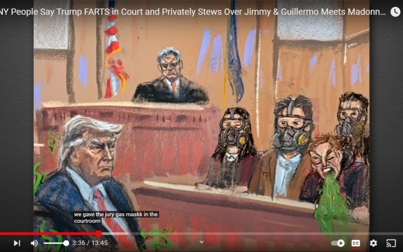 ODOR IN THE COURT: Fart puns explode on Jimmy Kimmel after rumor Trump farted