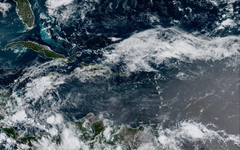 Now it's 4 ... tropical waves in and around the Caribbean