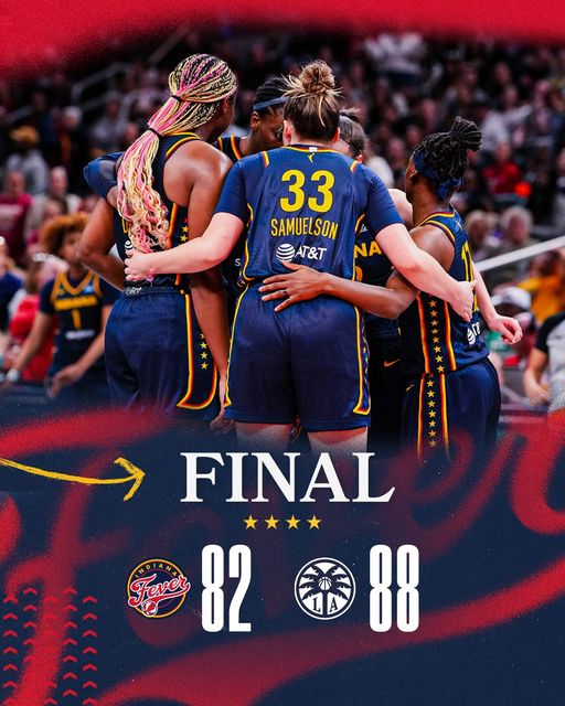 Los Angeles Sparks quell Indiana Fever 88-82