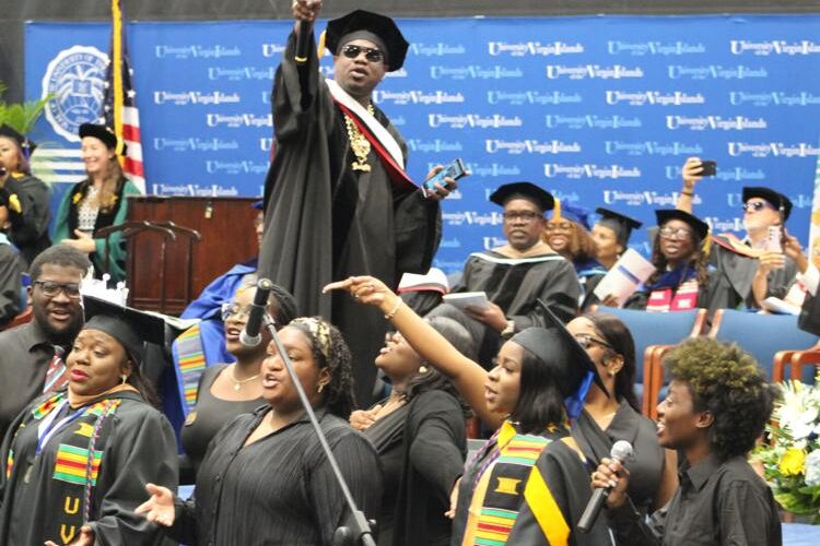UVI graduates get diplomas, feted by famed rap duo Rock City