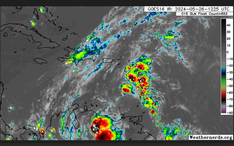 First tropical wave of season approaches