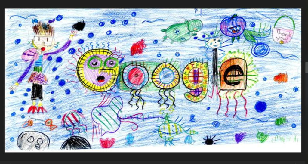 Harika Jhanwar's artwork is the territory's winner in Doodle for Google contest