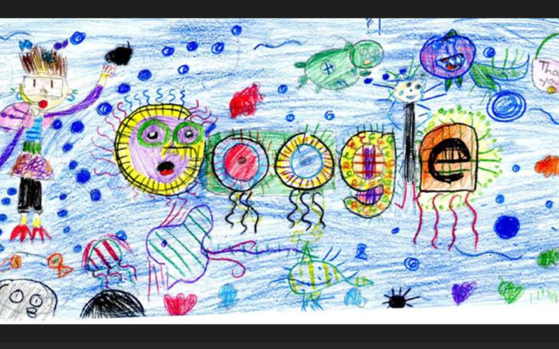Harika Jhanwar's artwork is the territory's winner in Doodle for Google contest
