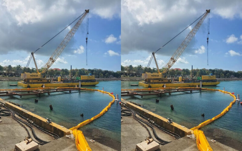 Reconstruction of landing pier begins Tuesday