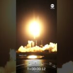 SpaceX Rocket Lights Up Puerto Rico Sky
