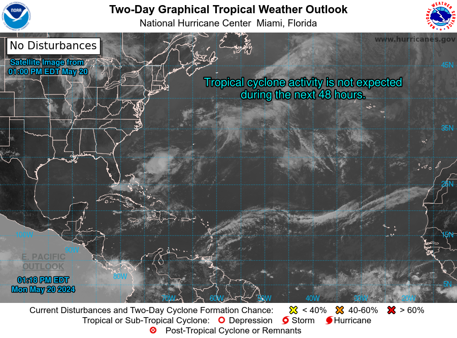 Unsettled, wet conditions expected from Wednesday onwards, NWS says