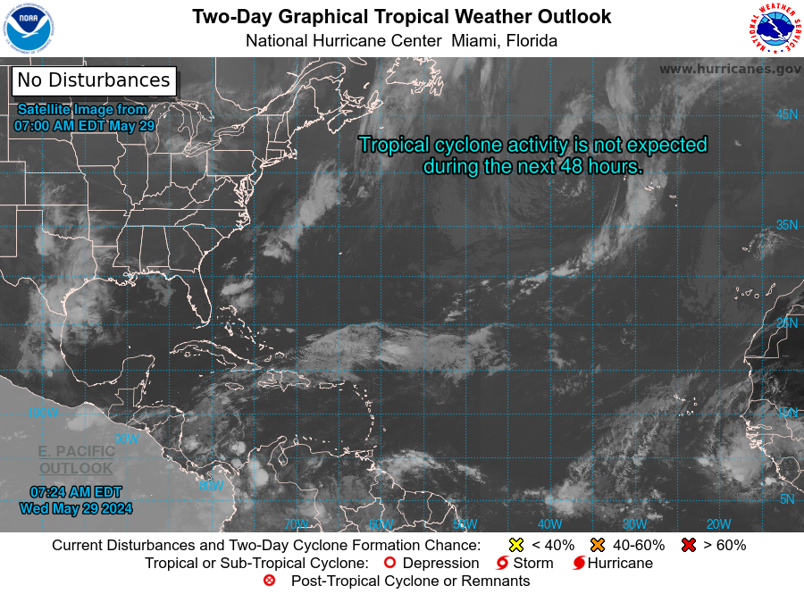 Now it's 4 ... tropical waves in and around the Caribbean