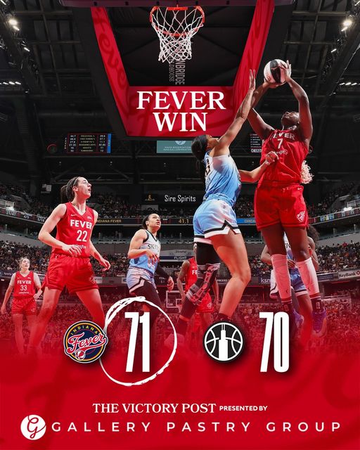 Fever defeat Sky, 71–70, in first WNBA meeting between Caitlin Clark and Angel Reese