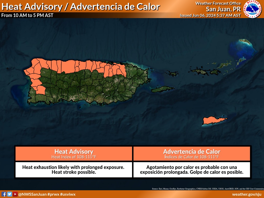 Flash flood warning issued for St. Thomas: NWS