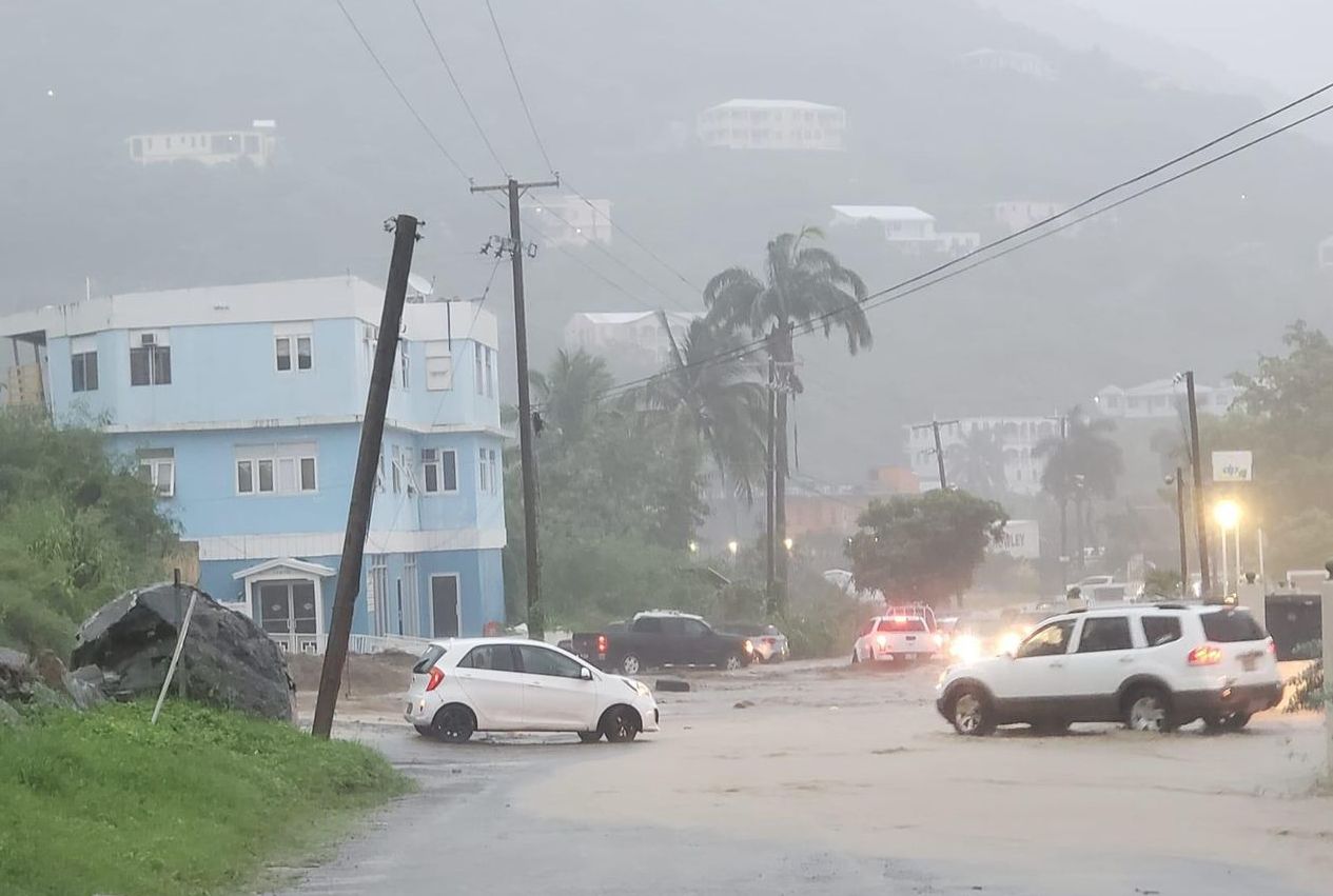 Flash flood warning issued for St. Thomas: NWS